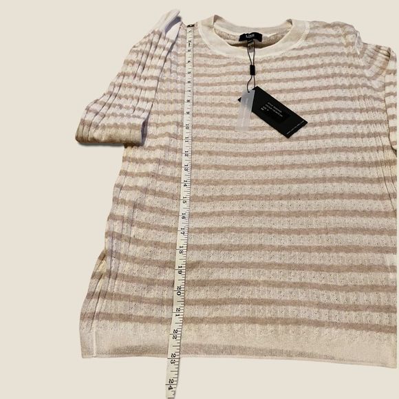 LINE - White Oak Striped Sweater - size M - Picture 7 of 10